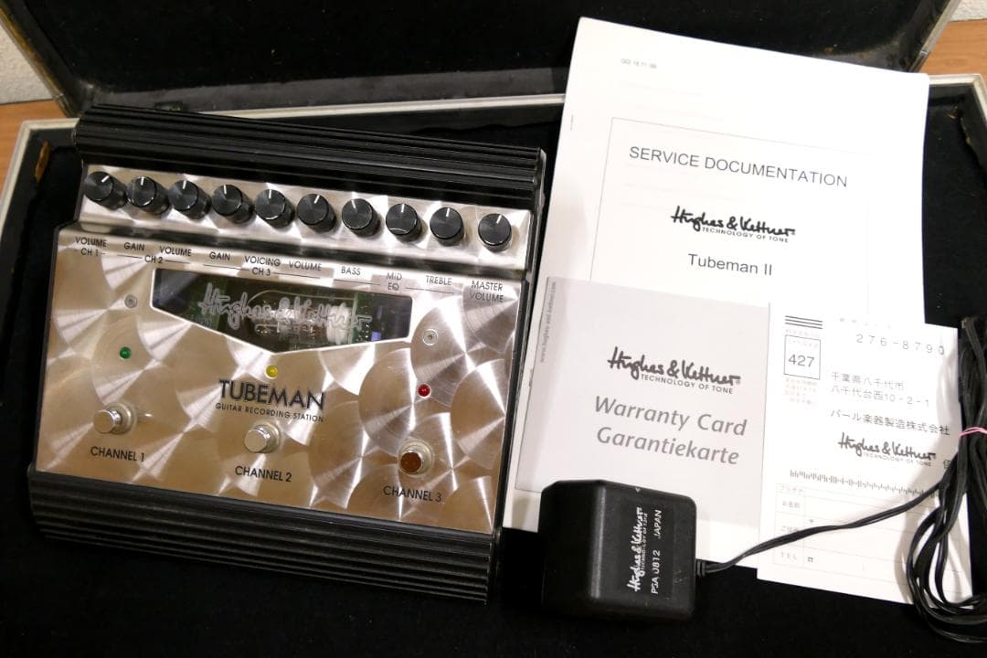 Hughes&Kettner チューブ・プリアンプ TUBEMAN2 【改造品】 楽器・機材