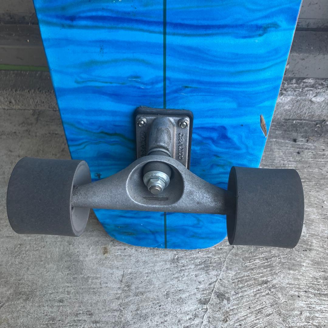 Carver スケートボード ホワイト/ブルー