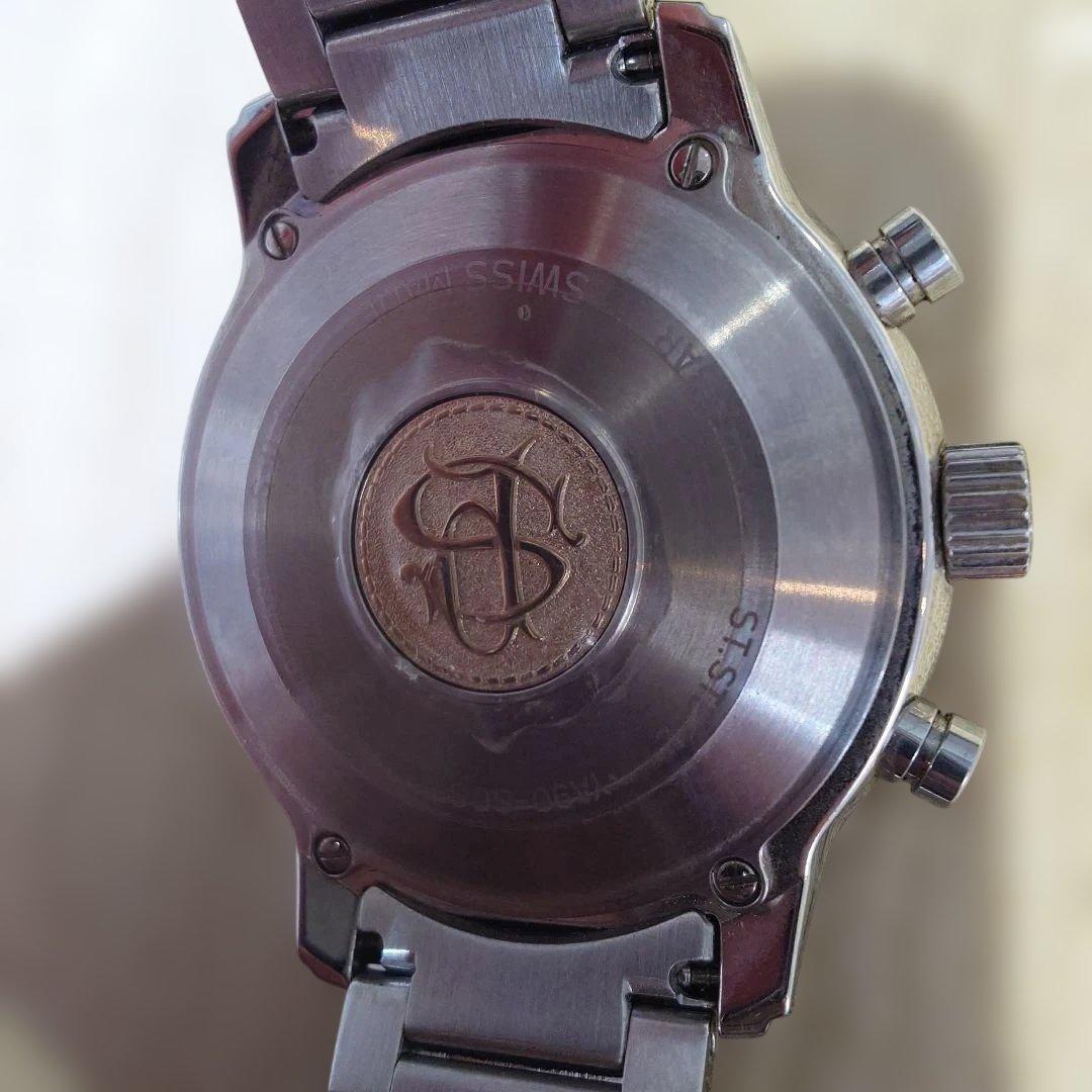 送料無料 ポールスミス ケンブリッジ クロノグラフ 26/1/17交換