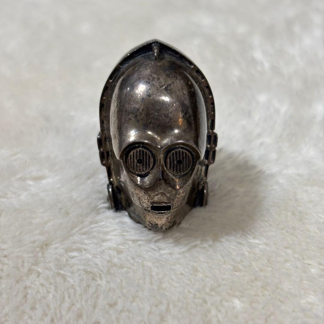 【レア】silver925 JAP工房 スターウォーズ C-3PO リング 指輪