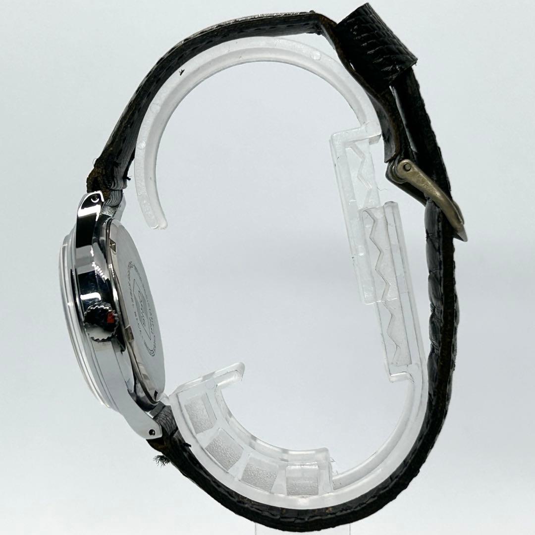 稼働品 ORIS ポインターデイト 手巻き 6851 スモセコ 腕時計 シルバー