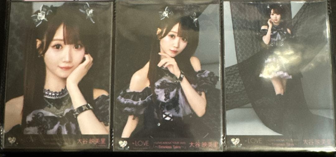 大谷映美里 黒衣装 生写真 アクスタ 缶バッチ まとめ売り - メルカリ