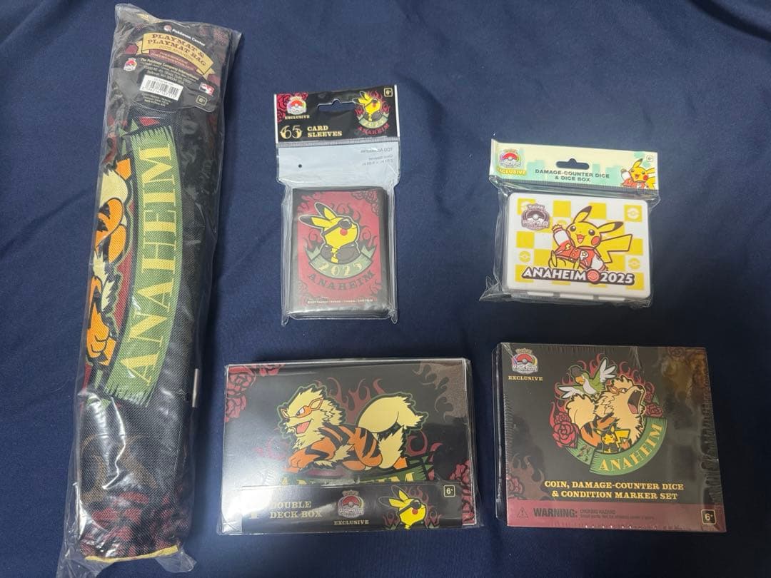 wcs2025 アナハイム限定 カードサプライセット 青 kinoko's shop🍄 on