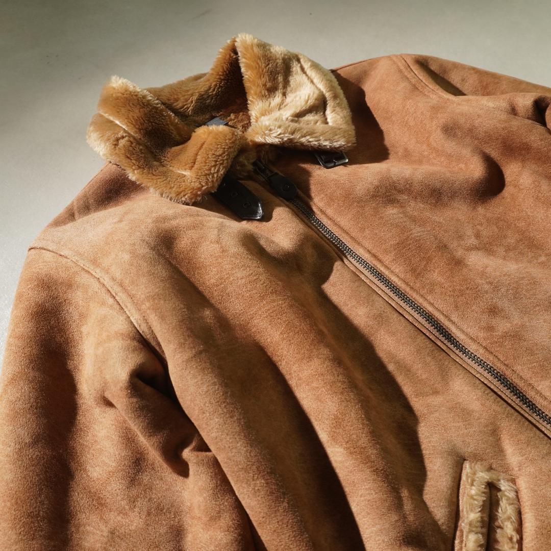 vintage ファームートンジャケット モード ブラウン/YW117