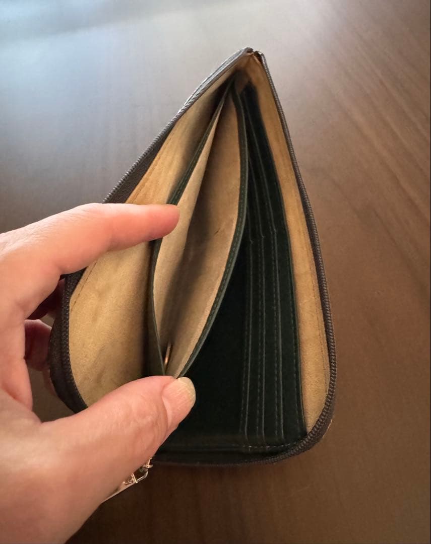 ATAO アタオ パイソン“HAKU“(箔)長財布 L字 ラウンドファスナー