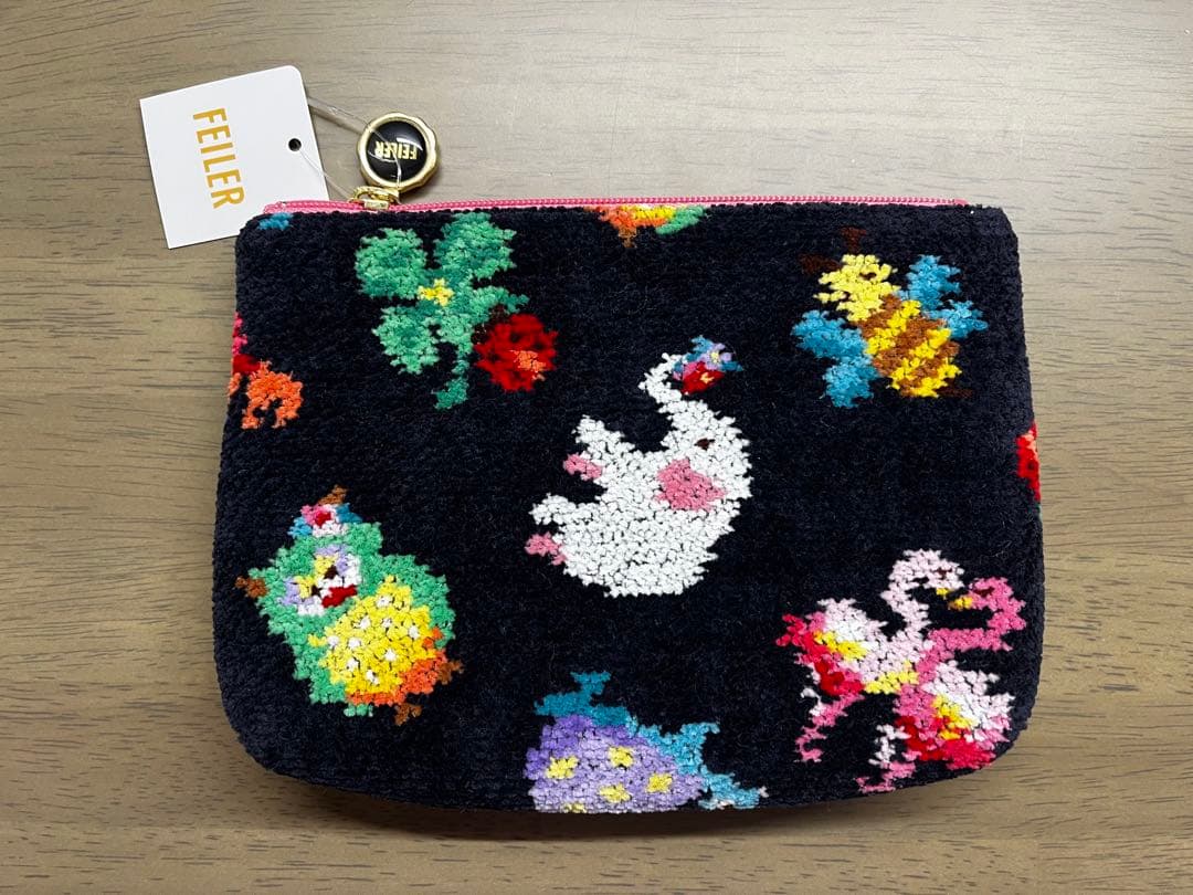 FEILER 神崎恵さん×フェイラー ファンキーフォーチュン ポーチ