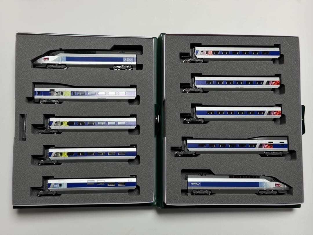 KATO TGV Reseau (レゾ) 10両セット