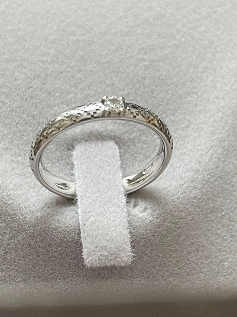 GUCCI ダイヤ 指輪 ディアマンティッシマ K18WG