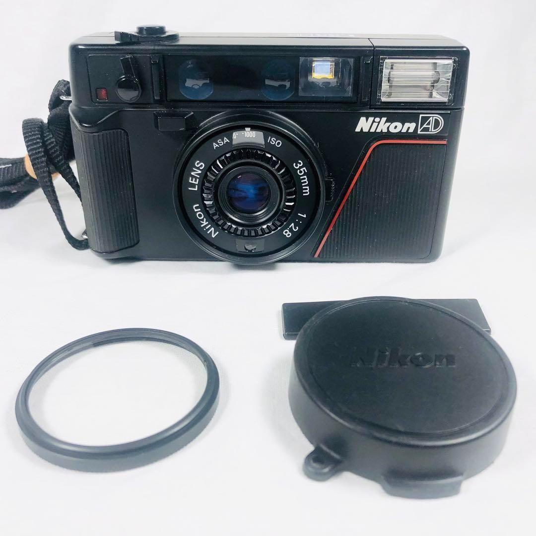 完動品】Nikon L35AD フィルムカメラ ISO1000 動作確認済み