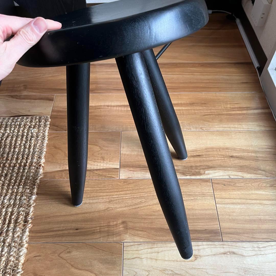 ベルジェ　スツール　カッシーナ　ブラック　シャルロット　ペリアン