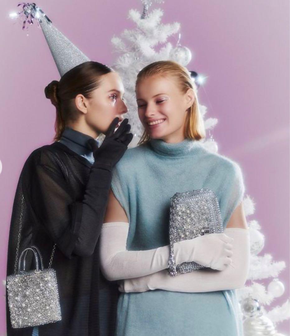 ANTEPRIMA/アンテプリマ　ペルラグリッター スクエアスモール　新品未使用