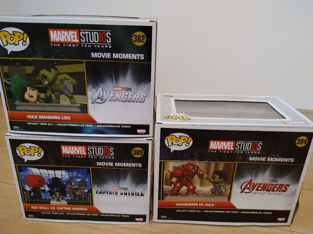 funko pop ファンコ マーベル5体セット アベンジャーズ ハルク ロキ