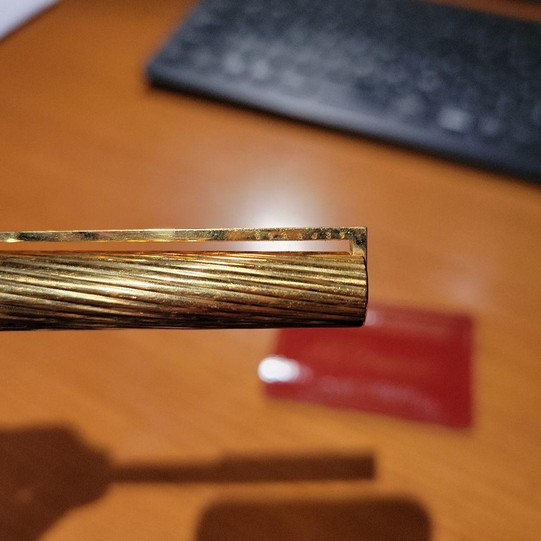 st dupont ボールペン ゴールド 販売証明書付き 文房具・事務用品