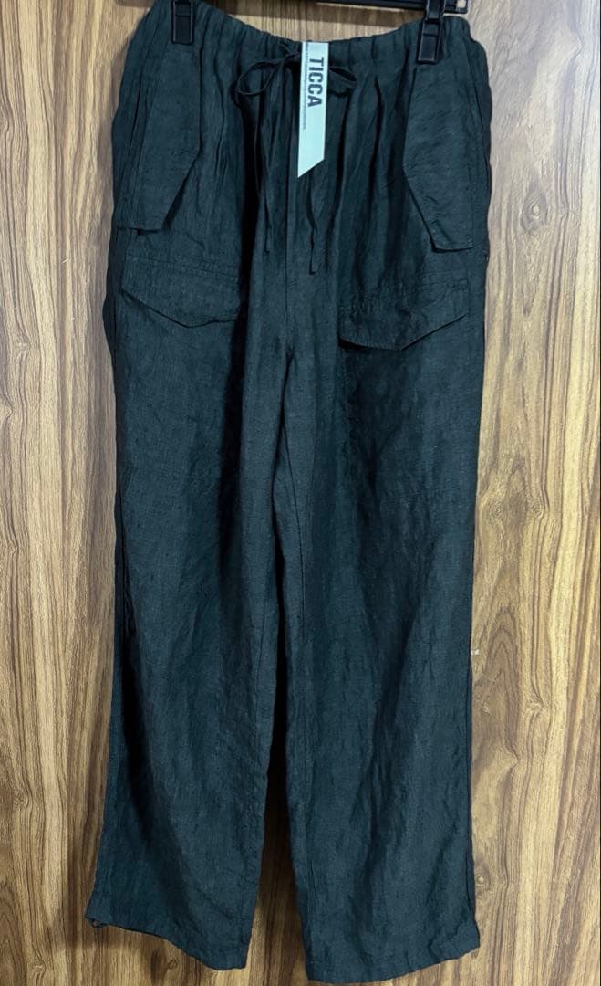 TICCA リネンカーゴパンツ