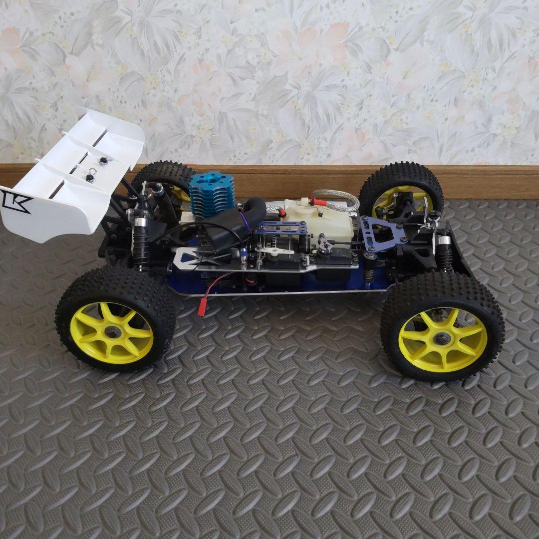 1/8 エンジンラジコン ジャンク 分解洗浄済み