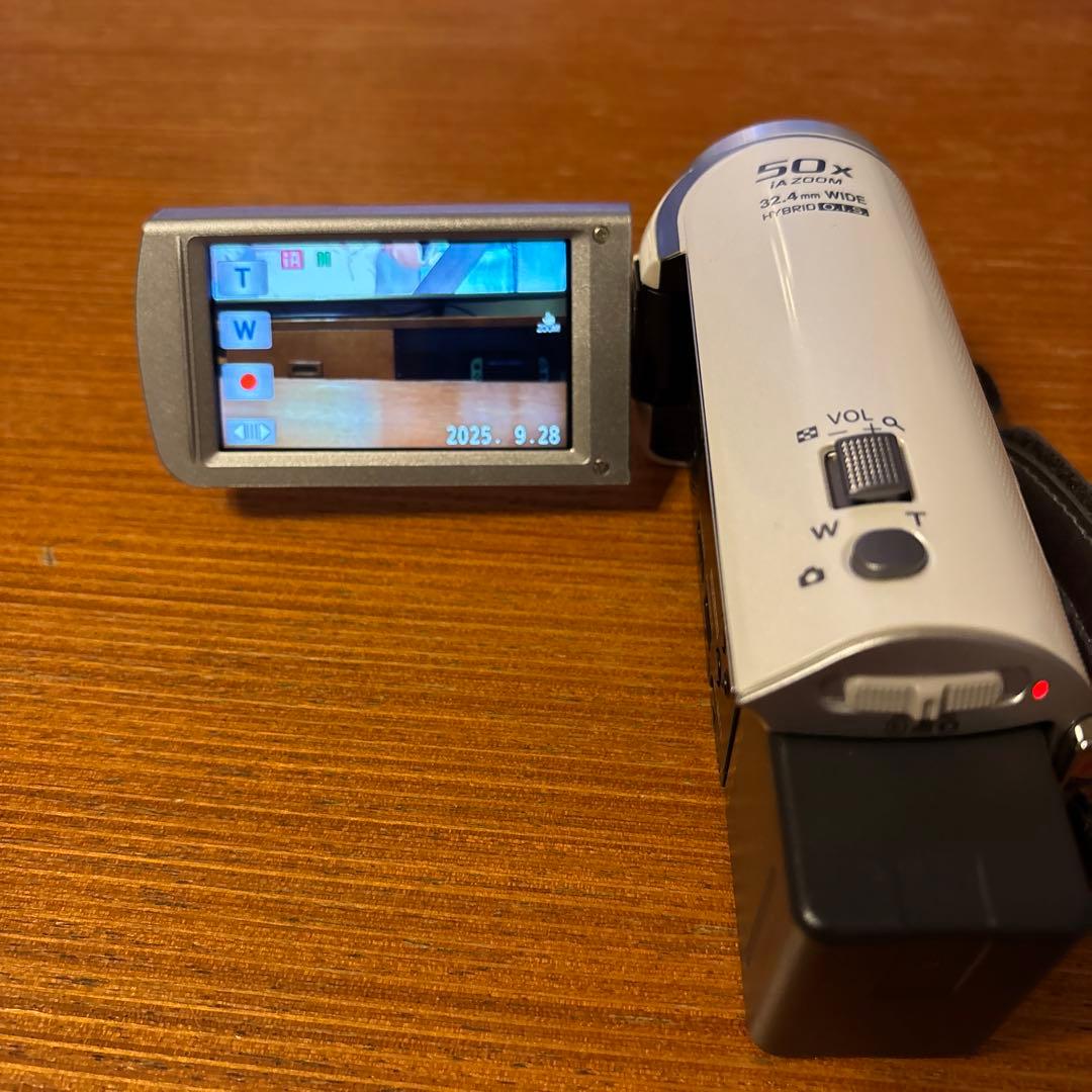 50倍ズームPanasonic HC-V300M 収納バッグ・大容量バッテリー