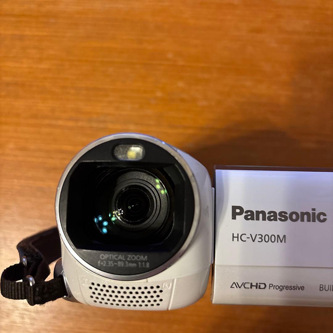 50倍ズームPanasonic HC-V300M 収納バッグ・大容量バッテリー