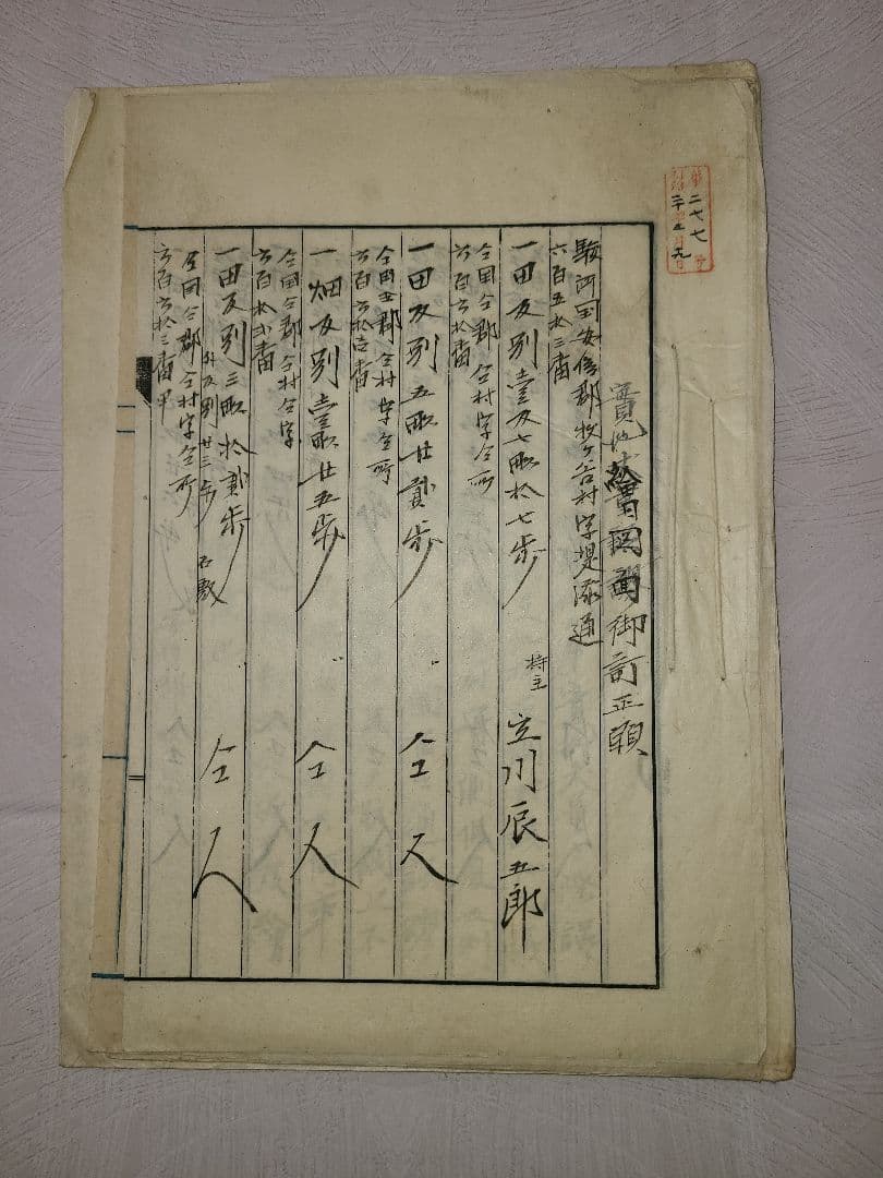 明治時代 駿河の国 安倍郡 牧ヶ谷村 開墾 地図 動向 歴史 資料 静岡県