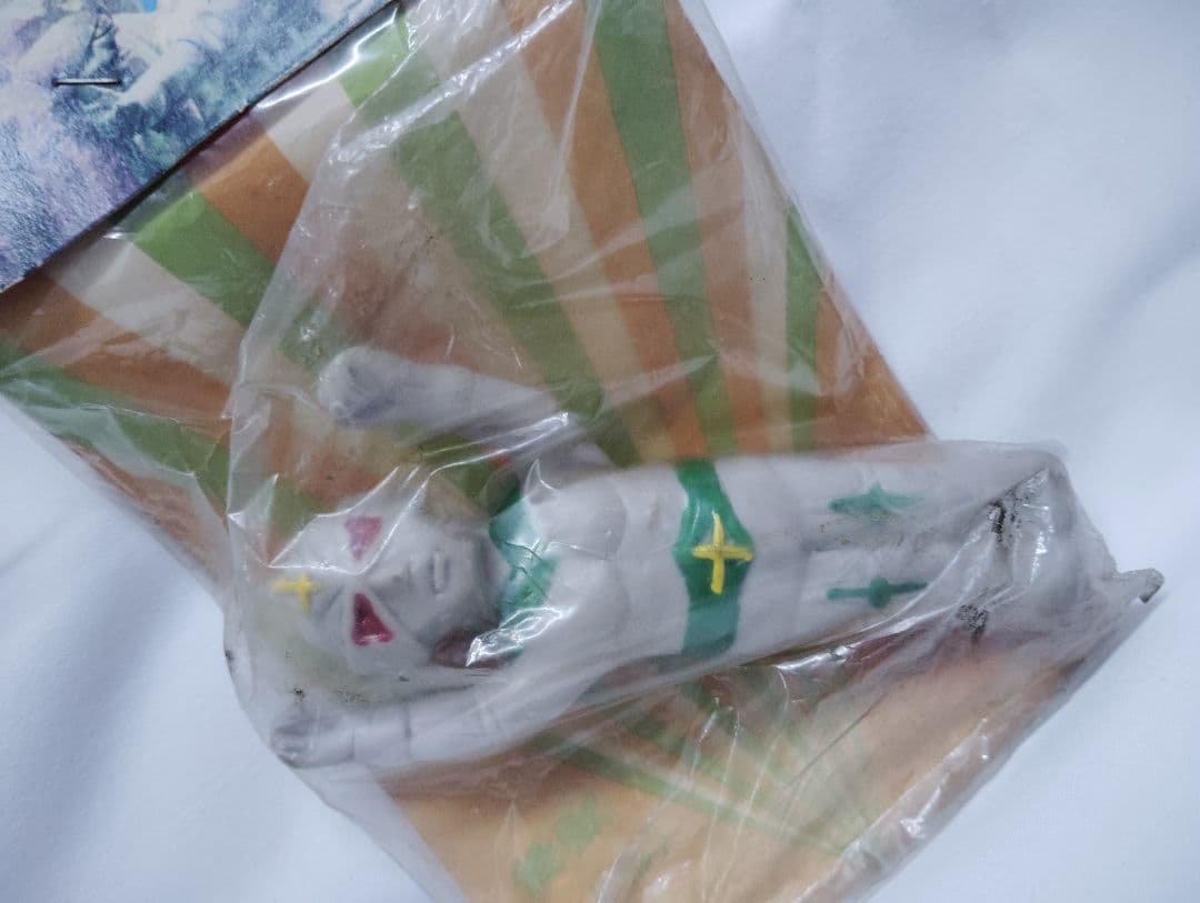 未開封 昭和レトロ ミラーマン 指人形 ソフビ 当時物