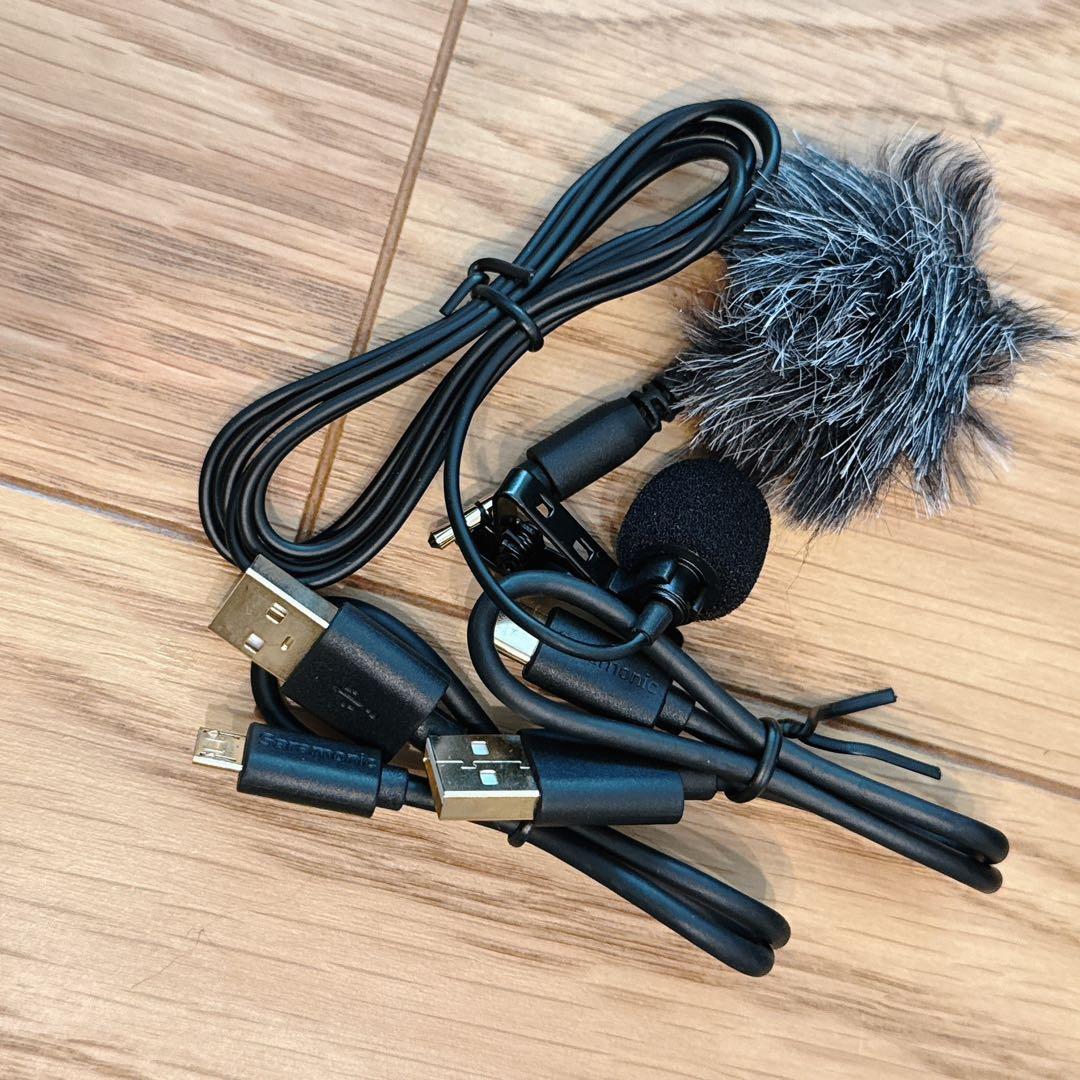 ワイヤレスマイクシステム 送信機1台+受信機1台セット ブラック