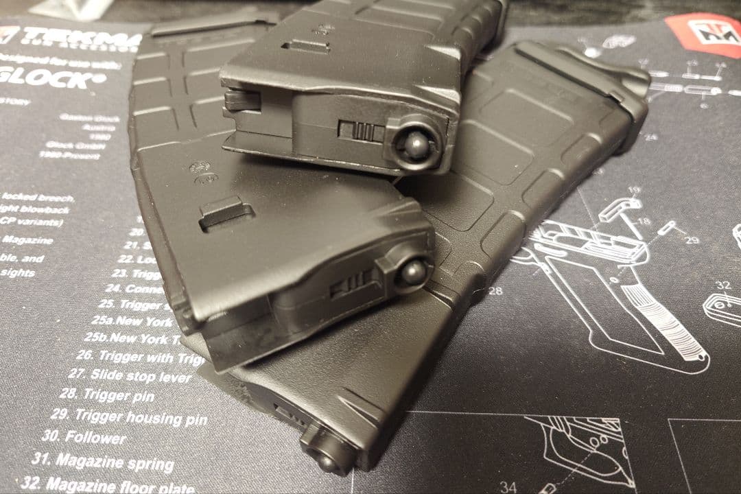 【廃盤】MAGPUL マグプルPTS 次世代M4 PMAG　マガジン 3個