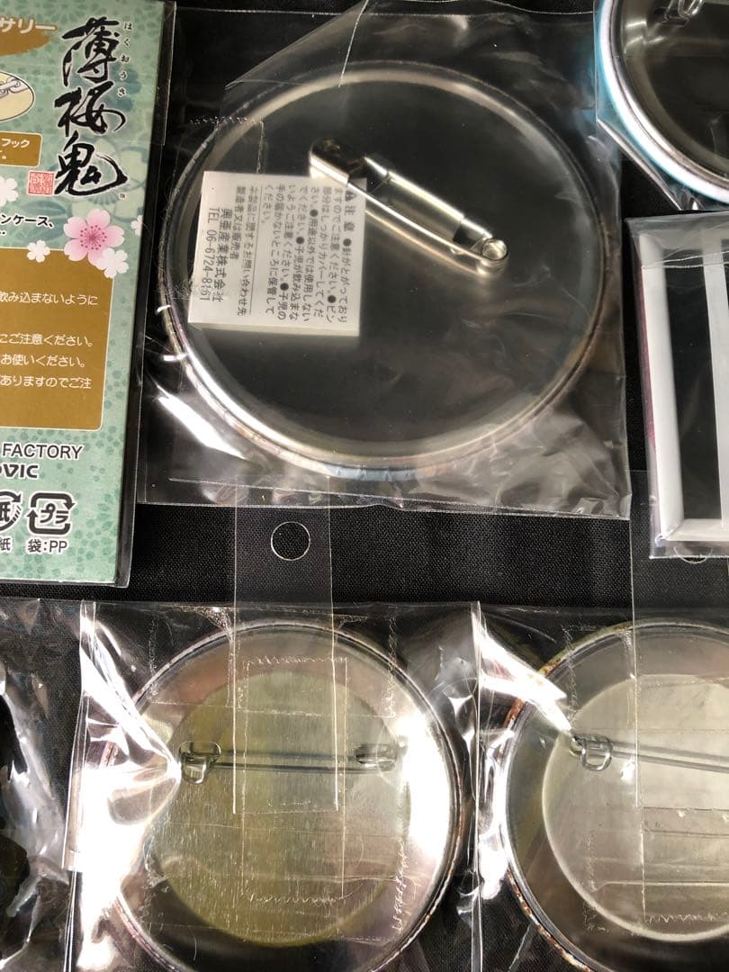 薄桜鬼 缶バッジ アクセサリー マグネット ストラップ 沖田