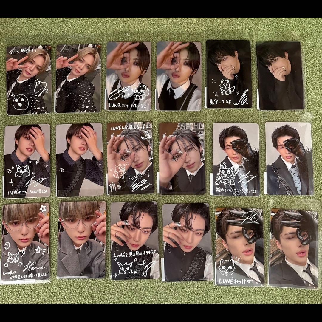 &TEAM 月狼 手書き ラキドロ 第1弾 第2弾 ♥全36種フルコンプセット