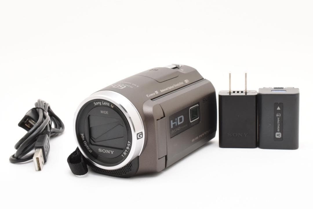 ★動作品★ソニー SONY ビデオカメラ HDR-PJ680 ブラウン★ Amazon | SONY(ソニー) ビデオカメラ Handycam 光学30倍 内蔵メモリー