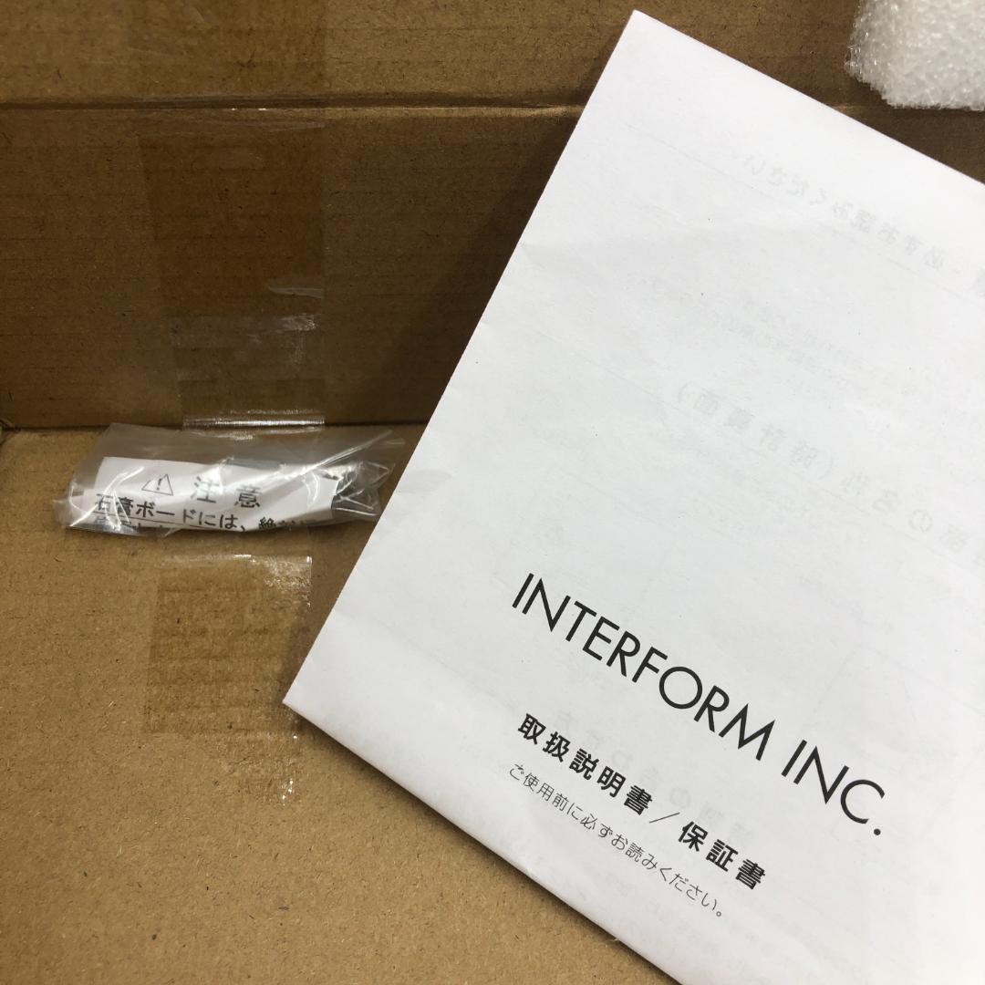 インターフォルム 掛け時計 スイープムーブメント/Y30073-Q1