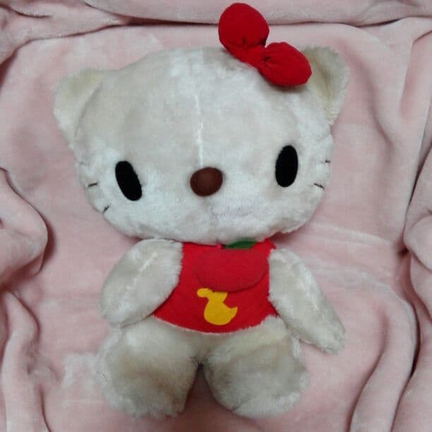 サンリオ昭和レトロ 希少 ハローキティ ヴィンテージ ぬいぐるみ 1976