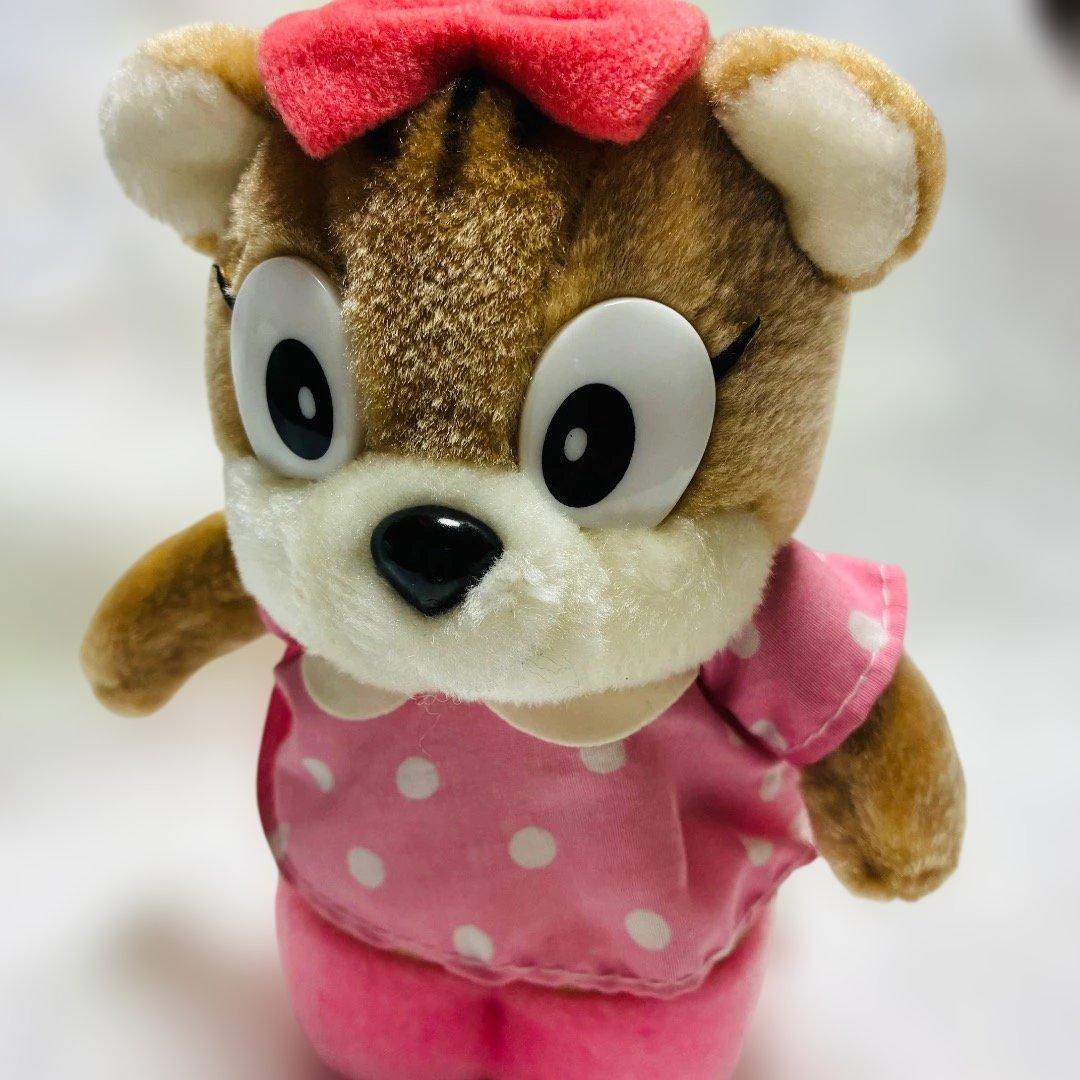 希少　郵便局キャラクター　あいちゃん　りす　ゆうちょマスコットヴィンテージ