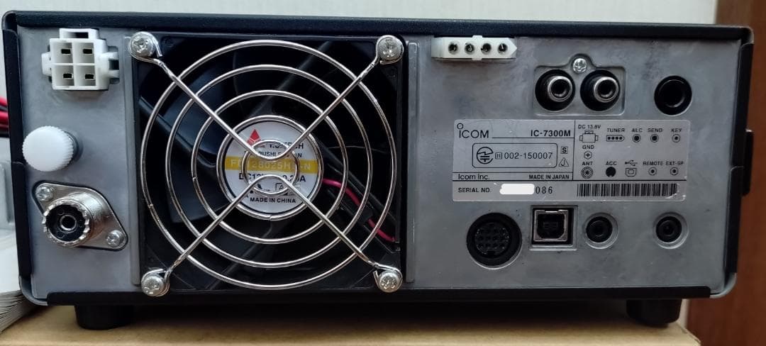 アイコムIC－7300M（50W）DC-DCコンバータ他付属品あり