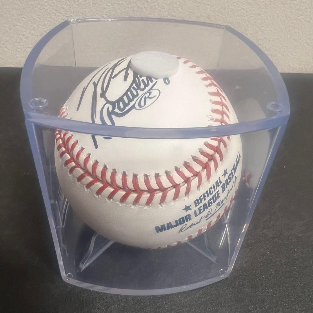 ドジャース タイラー・グラスノー選手 サイン入りボール
