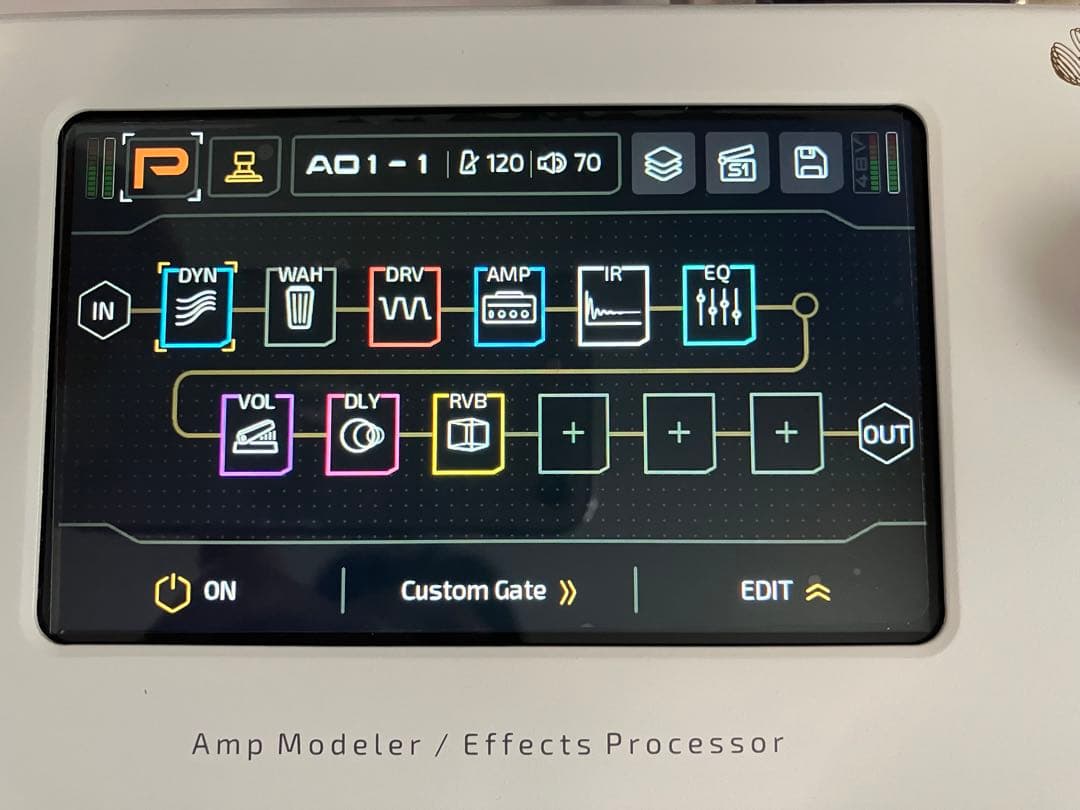 HOTONE Ampero Ⅱ マルチエフェクター 新品同様