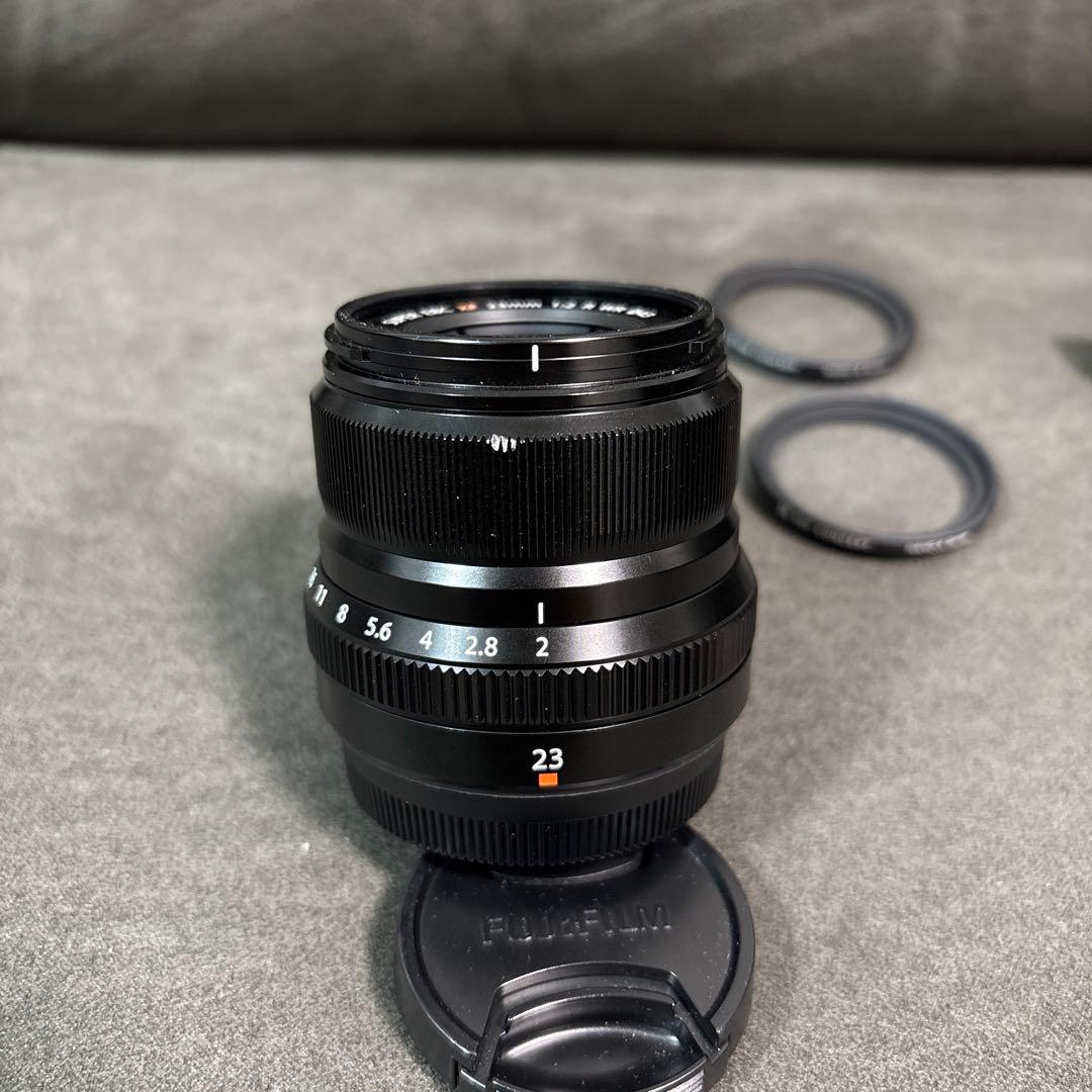XF23mmF2 R WR [ブラック] レンズフィルター2枚付き XF23mmF2 R WR