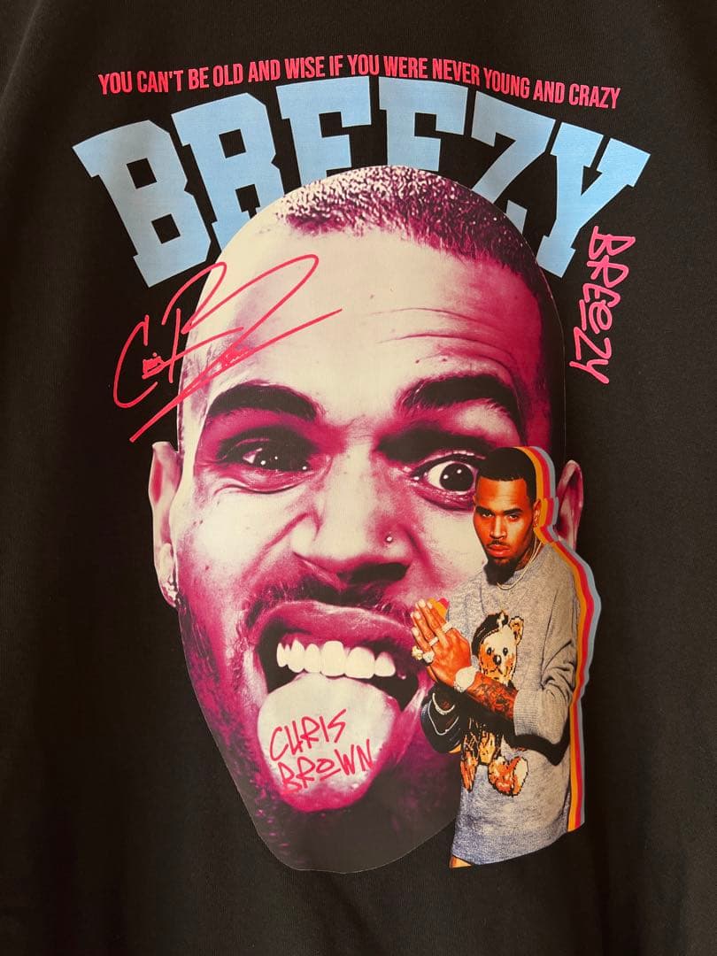 Chris brown - Etsy 日本 CHRIS BROWN クリスブラウン ラップTシャツ