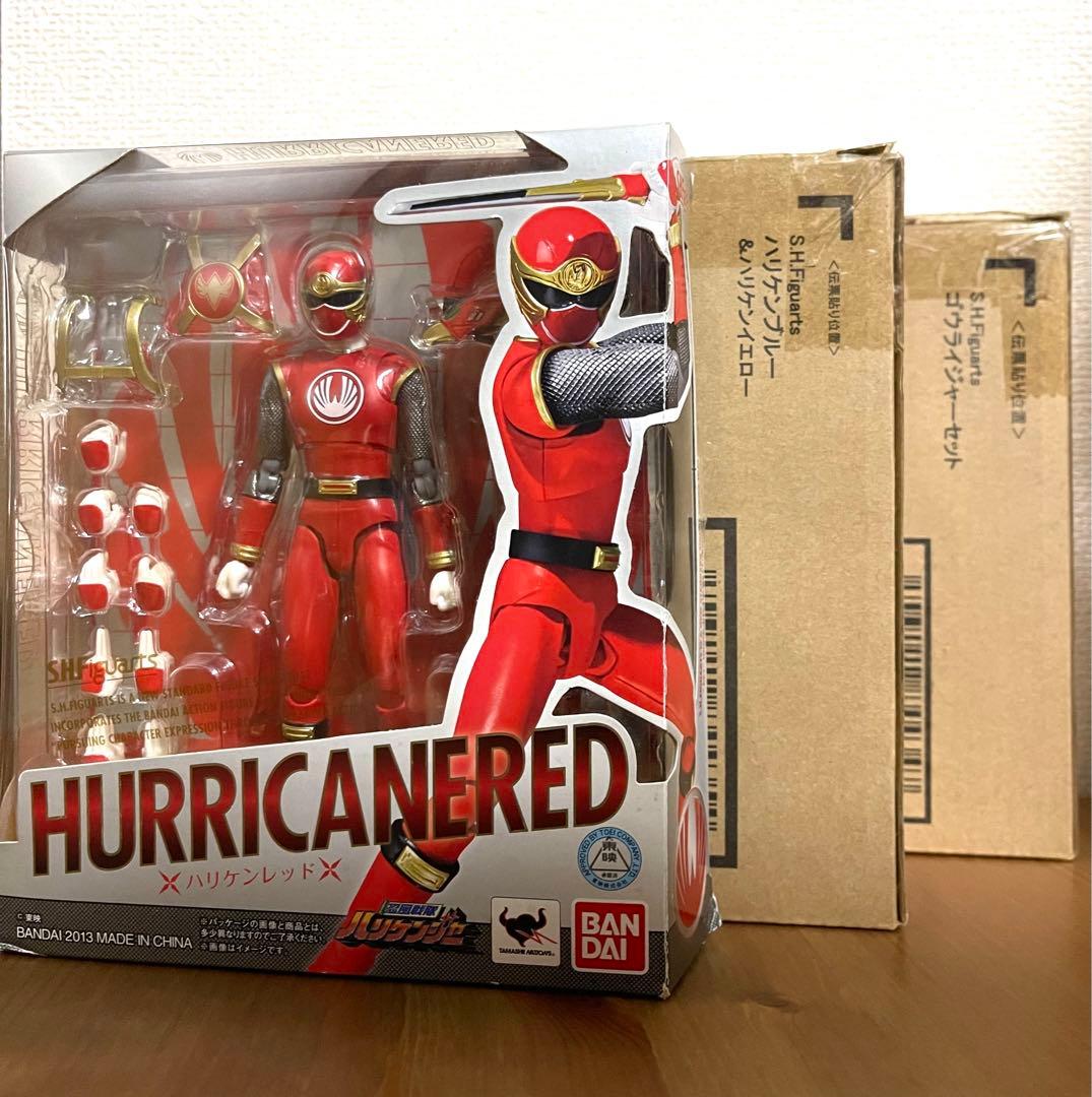 新品未使用！ S.H.フィギュアーツ 忍風戦隊ハリケンジャー 5体セット