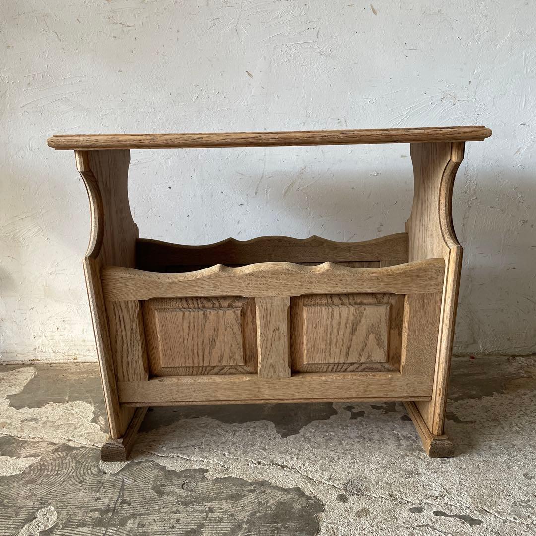 りこビンテージ ブックスタンド　剥離