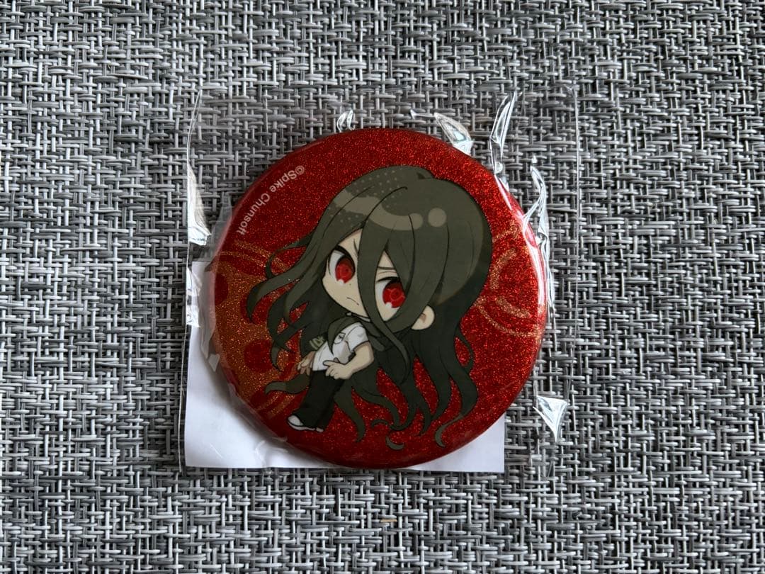 ダンガンロンパ くじ 上倉エク D賞 缶バッジ グリッター