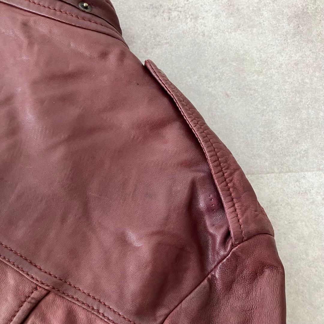 archive D&G ドルガバ レザー ジャケット/ブルゾン/size46 archive D&G