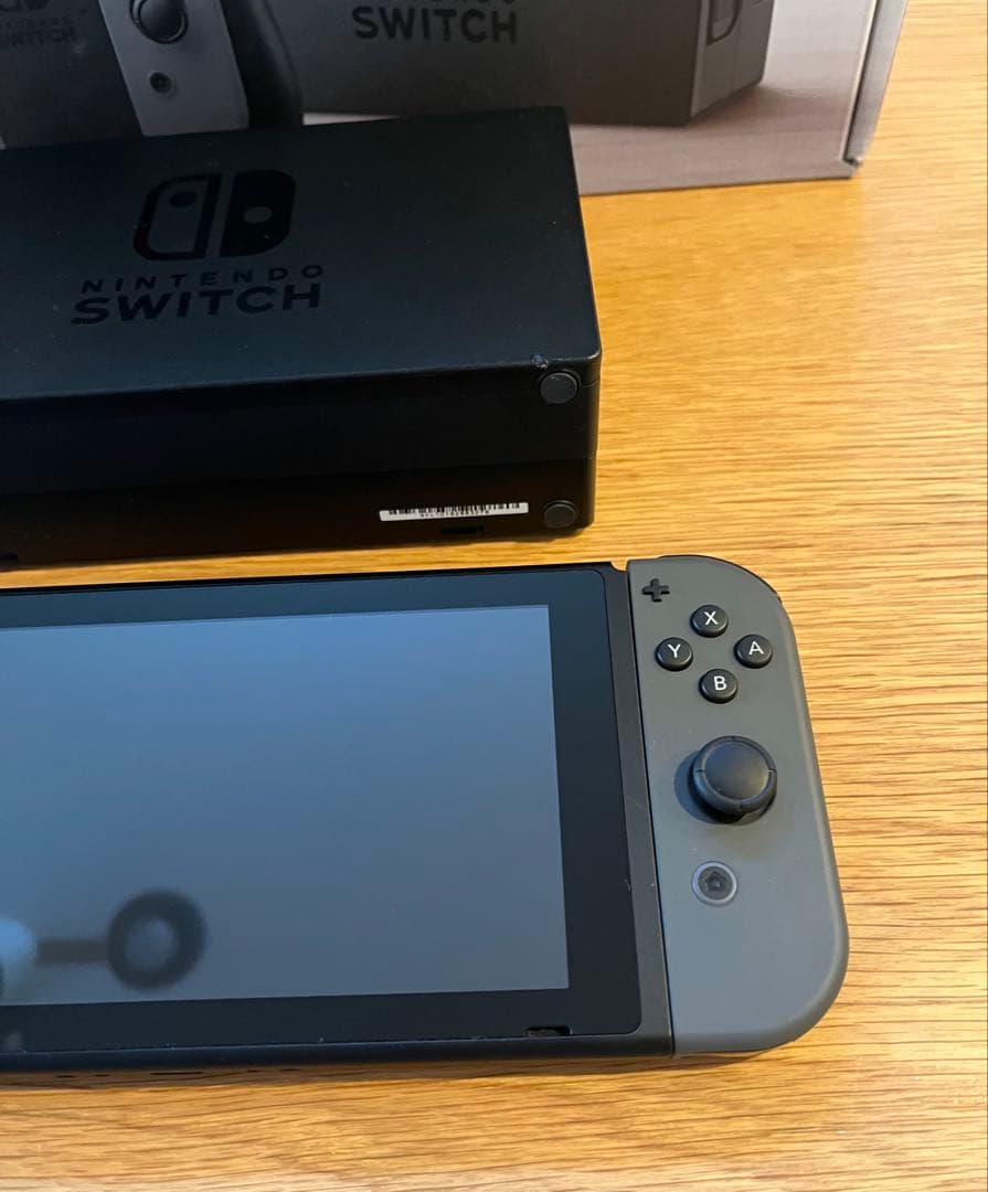 【中古美品★おまけ付き】Nintendo Switch 本体 グレー