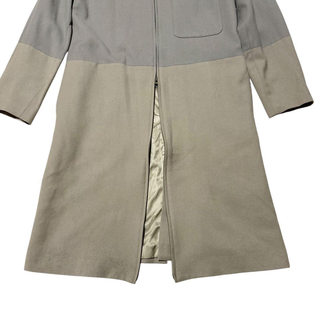 希少 LAD MUSICIAN 初期タグ ダブルジッパー ロングコート 46