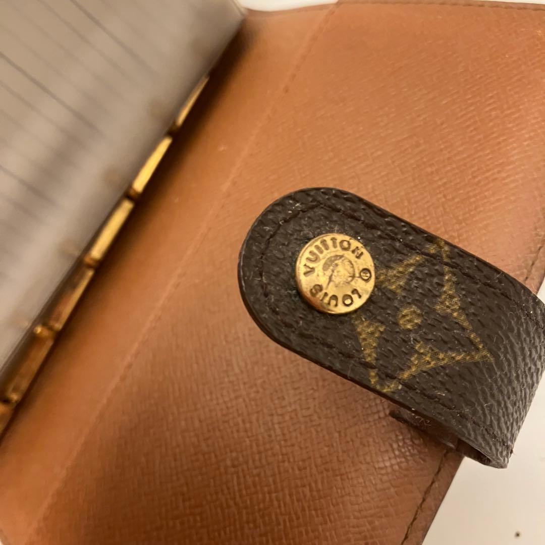 LOUIS VUITTON モノグラム 手帳カバー　 アジェンダ　PVC カバー