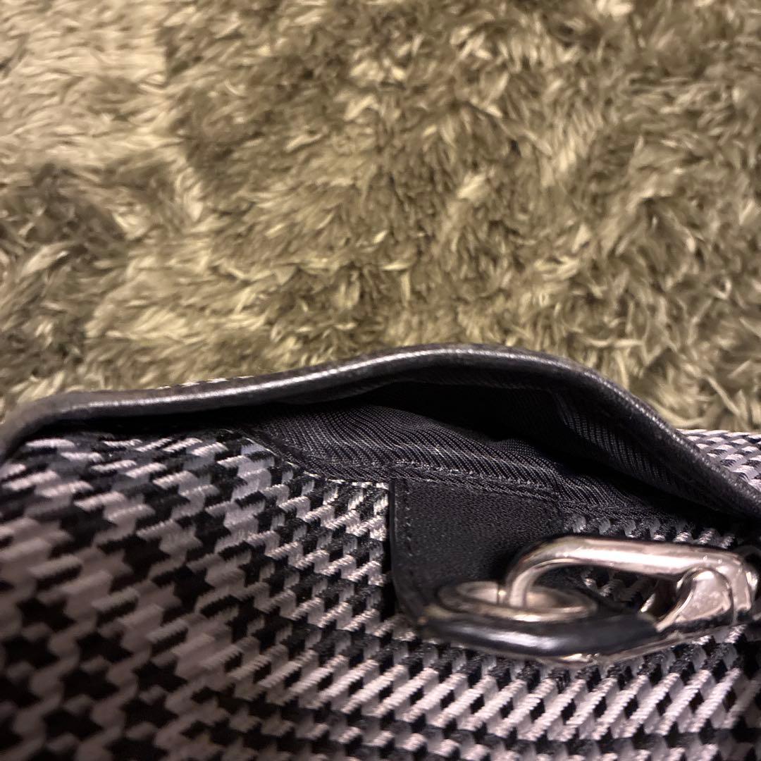 希少✨ラルフローレン 千鳥柄 ミニ ボストン ハンドバッグ ヴィンテージ