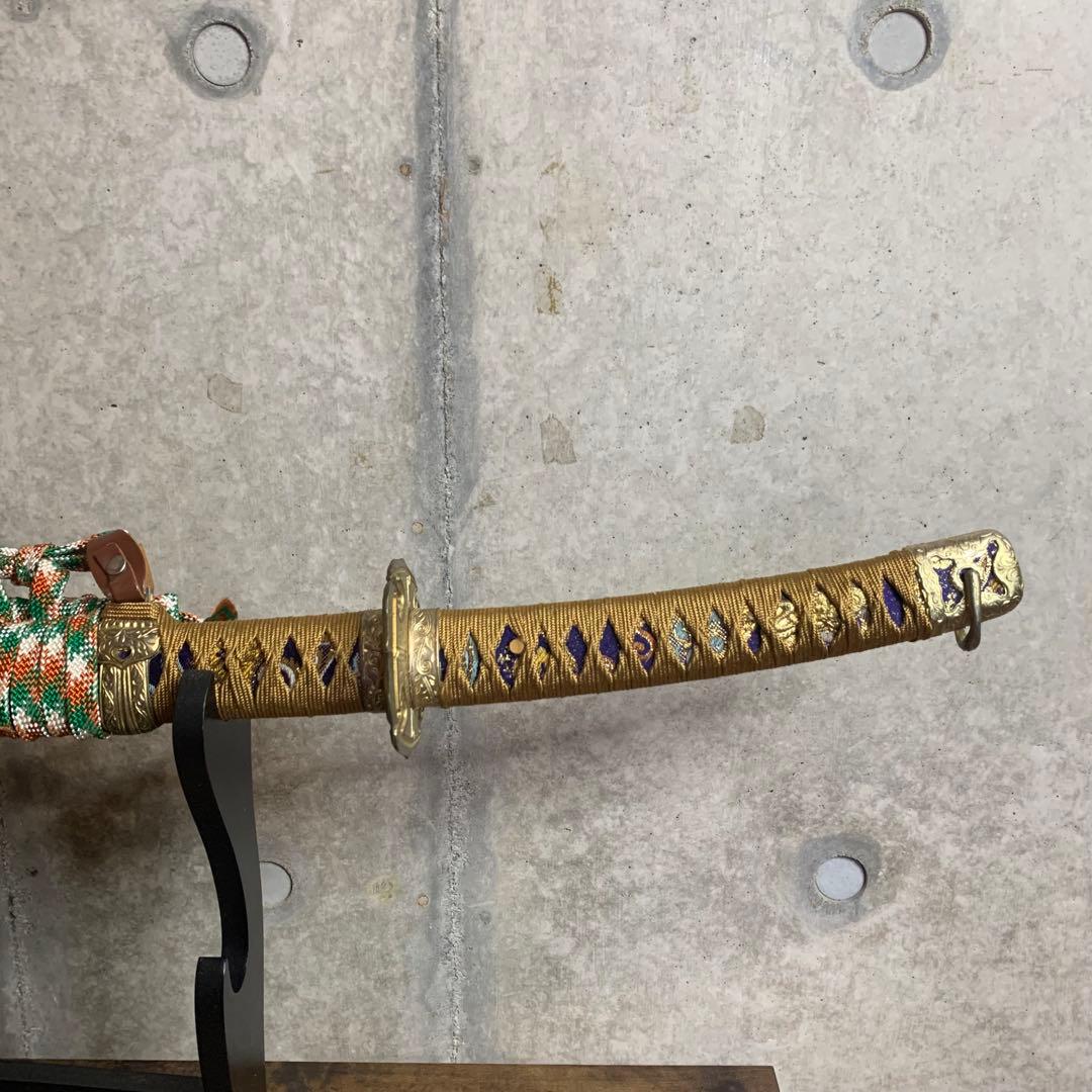 【模造刀/居合刀】長刀　金属製　武具　コレクション美術居合刀剣