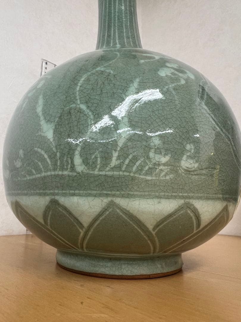 朝鮮李朝高麗天球瓶 古美術 唐物コレクション韓国骨董 アンティーク
