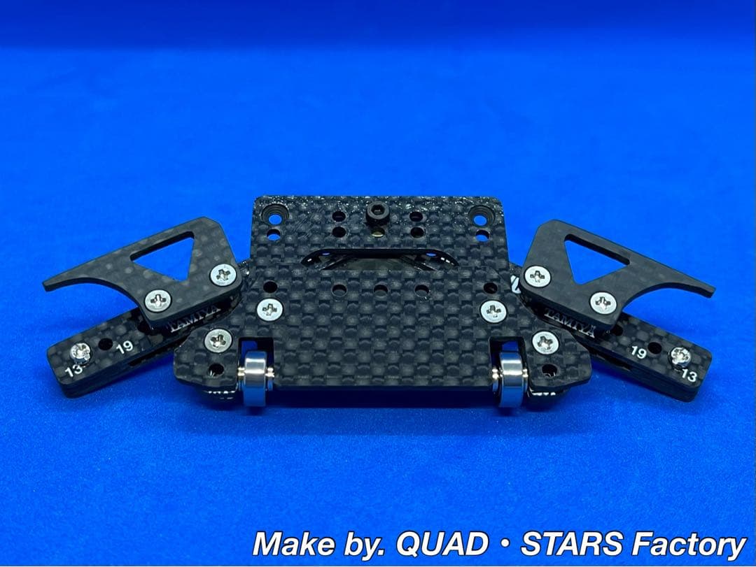 【ミニ四駆・MS用】2軸ATスラダン＋フロント提灯＋1軸アンカー＋リヤスキッド