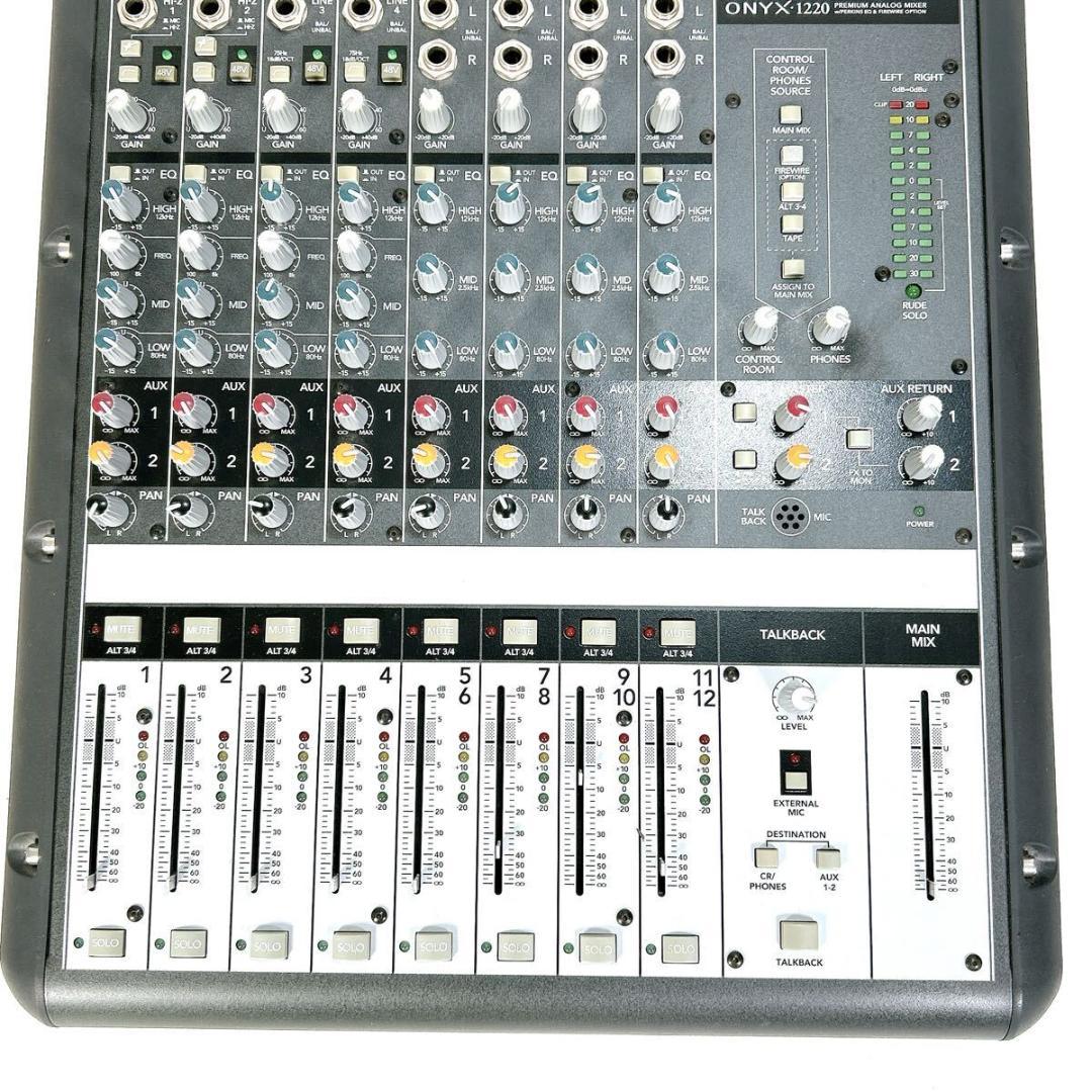 【動作品】MACKIE アナログミキサー ONYX 1220 送料無料