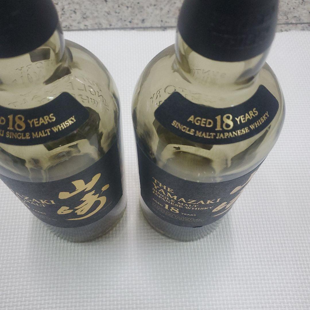 山崎 18年 シングルモルトウイスキー 空瓶 早い者勝ち ヤマザキ