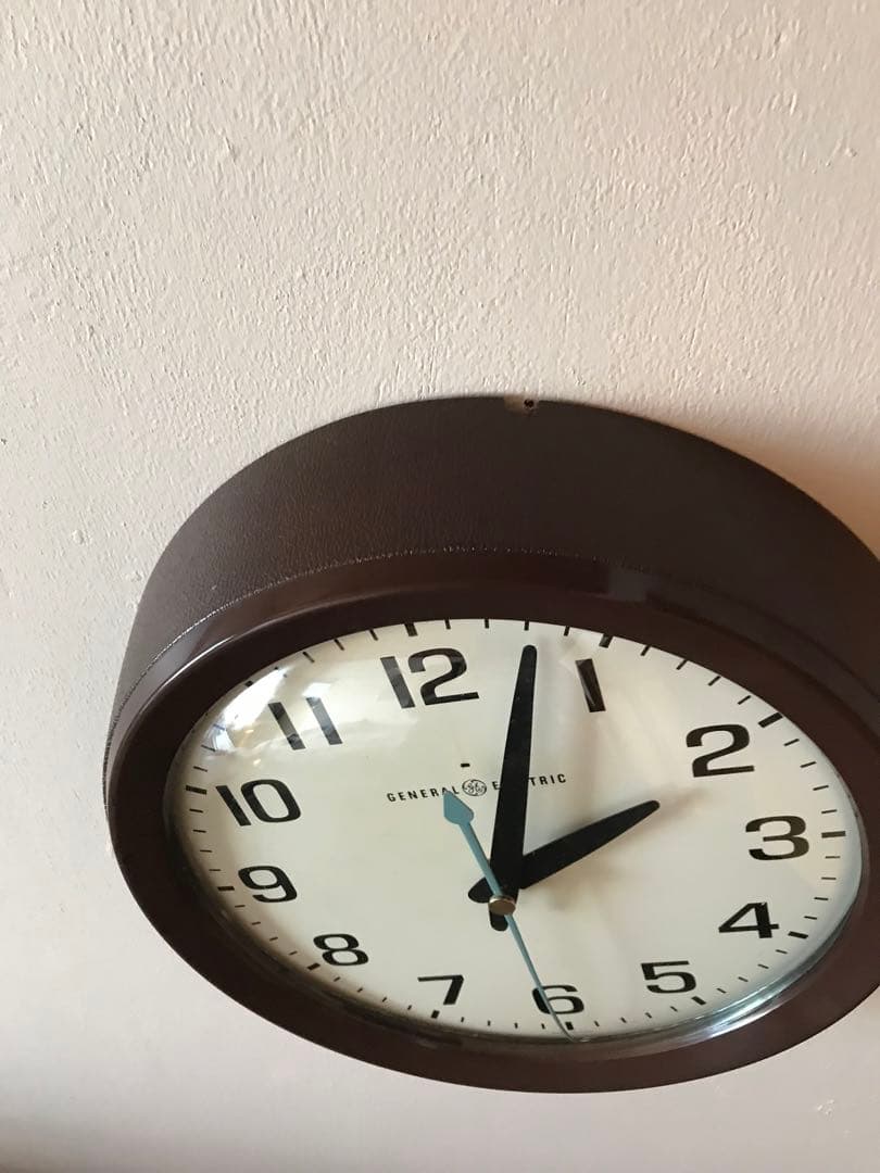 GENERAL ELECTRIC　 スクールクロック　壁掛け時計　ビンテージ